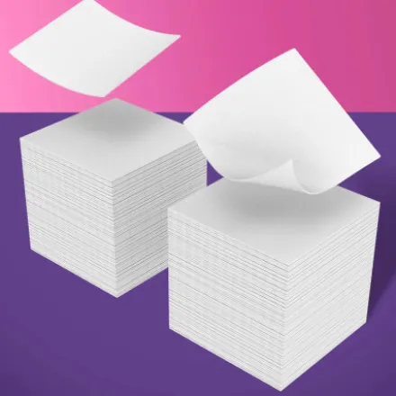 WHITE - Lint-Free Wipes SMART 400pcs. (4,5*4,5cm.)